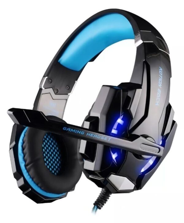 Audifonos Diadema Gamer Kotion G9000 Microfono Usb Luz Led Gaming - Imagen 2