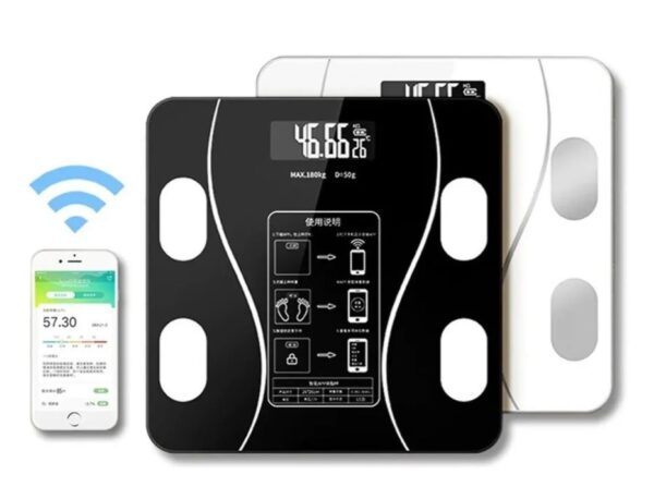 Bascula Inteligente Pesa Bluetooth Y Rueda Abdominal Abwheel - Imagen 3
