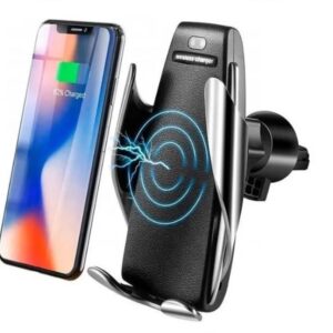 Cargador Inalambrico Soporte De Carro Para Smartphone  Sensor Wireless