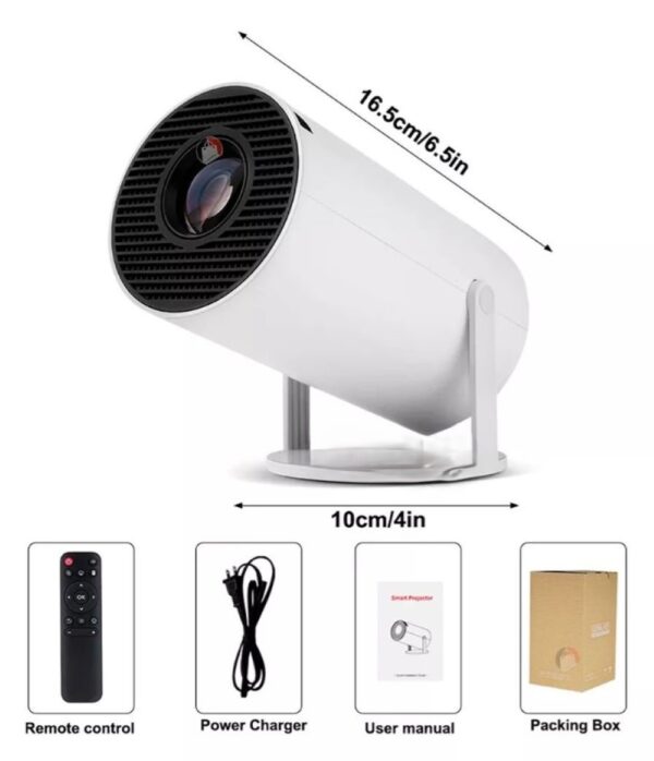 Proyector Smart Cine En Casa Hy300 1080 4K Android 11 - Imagen 2