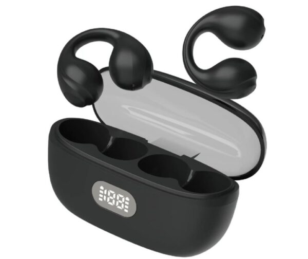 Audifonos Bluetooth Clip-on F50 Sonido Premium Comodidad Negro