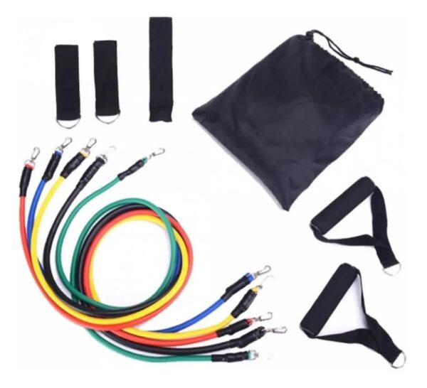 Bandas Elasticas Tubulares Resistencia Set 11 Piezas - Imagen 2