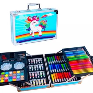 Set De Arte Profesional De 145 Piezas Tipo Maleta Para Niños