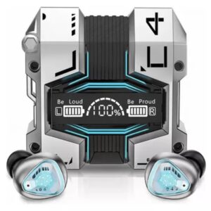 Audífonos Inalámbricos Gamer M45 Power Bank Metalizado