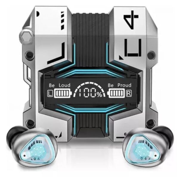 Audífonos Inalámbricos Gamer M45 Power Bank Metalizado