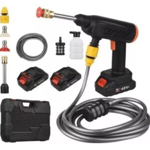 Hidrolavadora Inalambrica Portatil Recargable 48v 2 Baterias