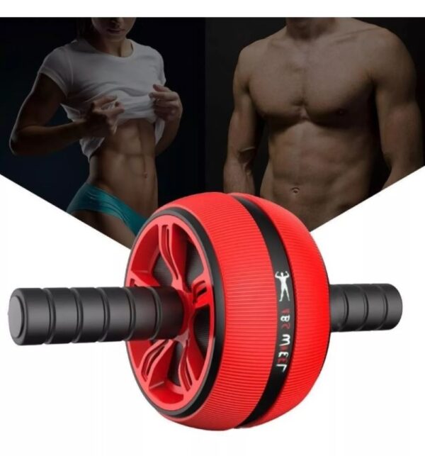 Rueda Abdominal Ab Wheel Profesional Abdomen Biceps Espalda - Imagen 2
