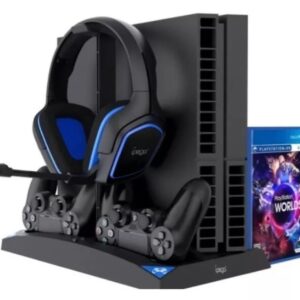 Base Vertical Refrigerante Ps4,pro,slim,p4 Cargadores 6 En 1