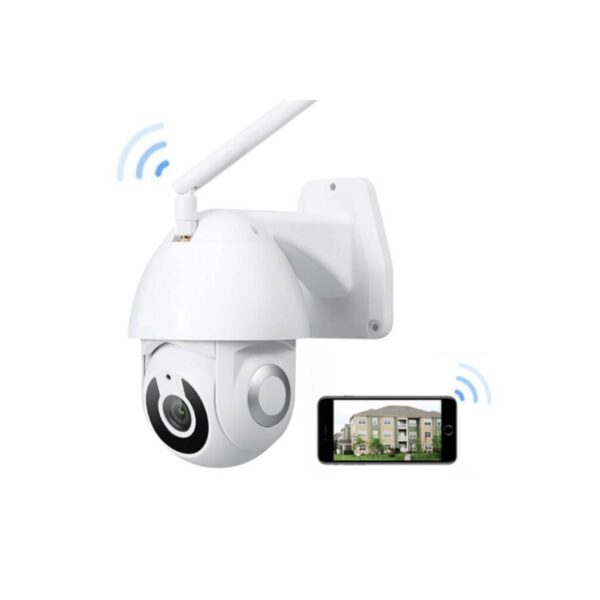 Camara De Seguridad Wifi Bombillo Robotica Panoramica Ip 360° - Imagen 3