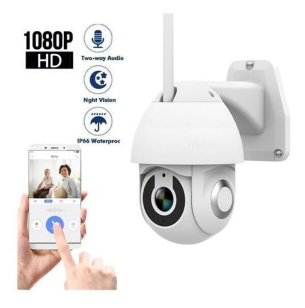 Camara Ip Panoramica Tipo Domo 360° Exterior V380-1080p 2mpx - Imagen 3