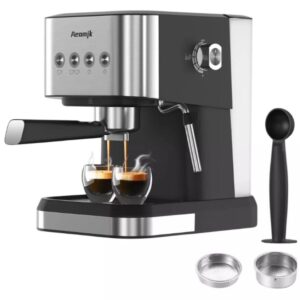 Maquina Para Cafe Espresso Capuchino Latte 1050W 20 Bares