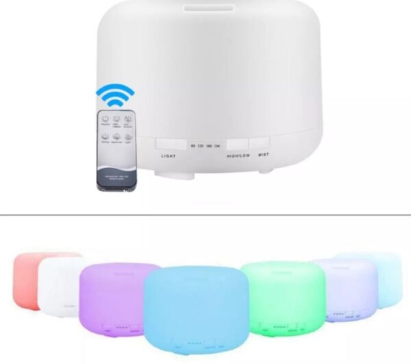 Difusor Aroma Grande Purificador 500 Ml Humidificador