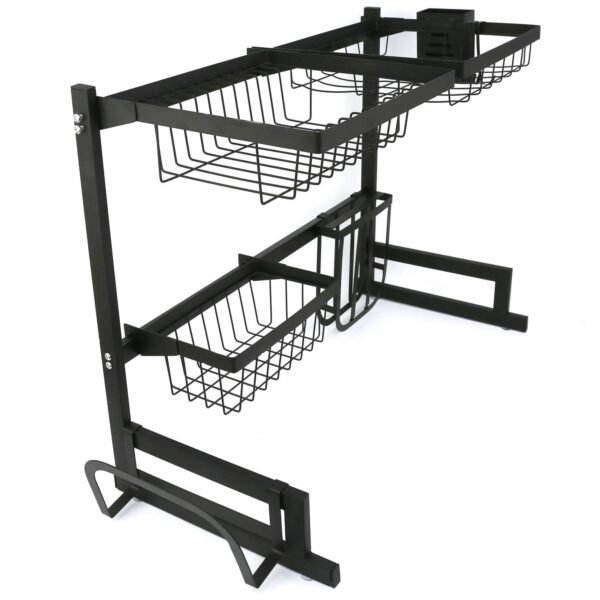 Escurridor De Platos Platero Metalico Organizador Lavaplatos