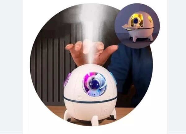 Humidificador Ultrasonico Nave Astronauta Difusor Aromas - Imagen 3