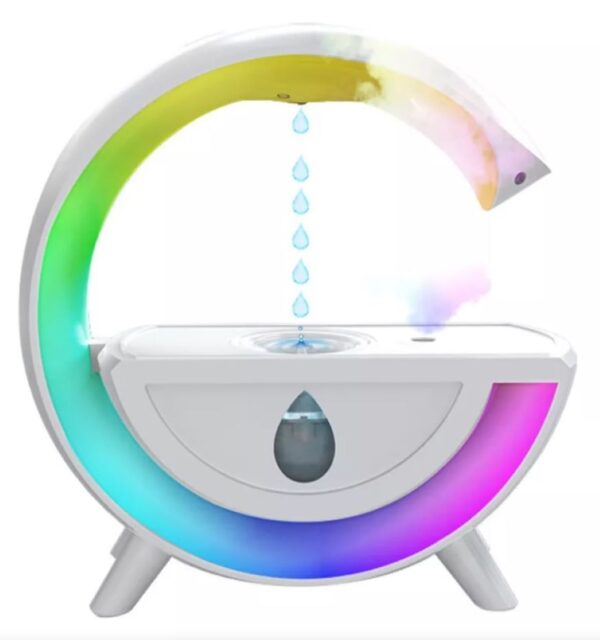 Humidificador Antigravedad  Rgb En Forma De G