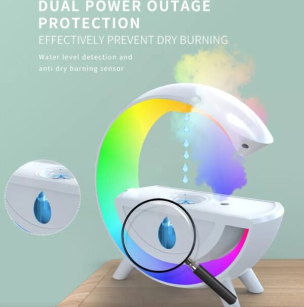 Humidificador Antigravedad  Rgb En Forma De G - Imagen 3