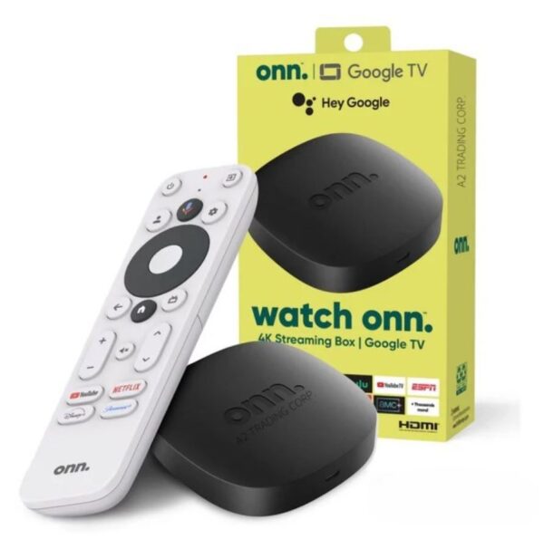 Tv Box Onn 4k Streaming Box 2 Gb Ram Google Tv Con Control - Imagen 3