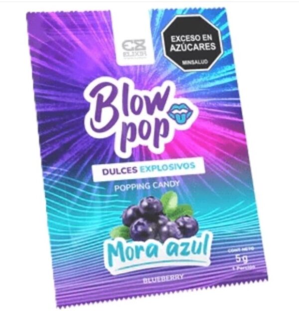 Blow Pop Polvo Explosivo Para Oral - Imagen 3