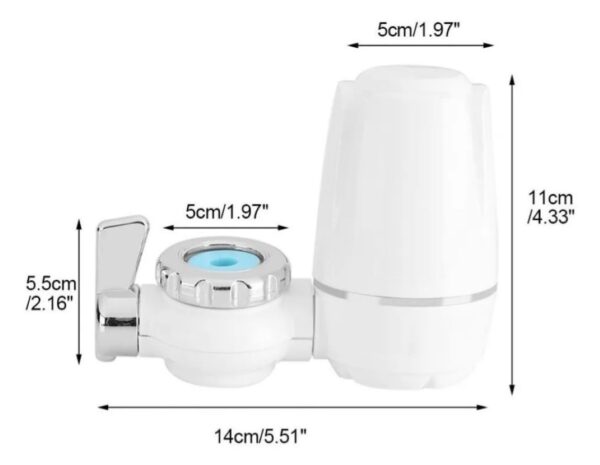 Filtro Purificador Para Agua De Llave Grifo Mas Repuesto - Imagen 3