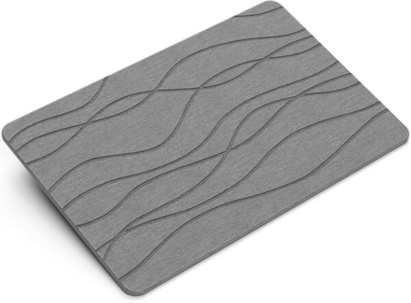 Tapete De Piedra Ultra Absorbente Secado Rapido