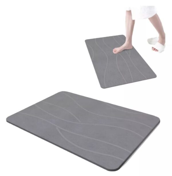 Tapete De Piedra Ultra Absorbente Secado Rapido - Imagen 2