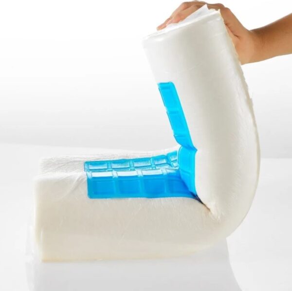 Almohada Memory Gel Refrescante Ortopedica Espuma Bamboo - Imagen 3