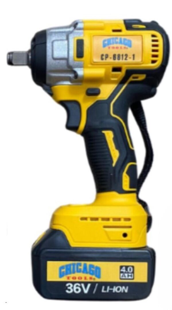 Pistola De Impacto 1/2 Recargable 36V XR Chicago Tools - Imagen 3