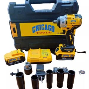 Pistola De Impacto 1/2 Recargable 36V XR Chicago Tools