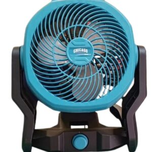 Ventilador Recargable 21V Velocidad Variable 9 Pulgadas