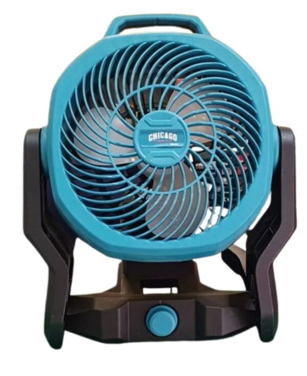 Ventilador Recargable 21V Velocidad Variable 9 Pulgadas