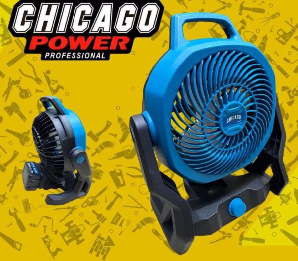 Ventilador Recargable 21V Velocidad Variable 9 Pulgadas - Imagen 4