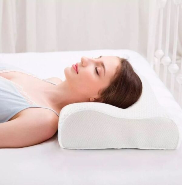 2 Almohadas Space Memory Pillow Ortopedicas Indeformables - Imagen 3