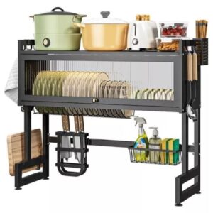 Escurridor Platos Cocina Fregadero Con Gabinete Multifuncion