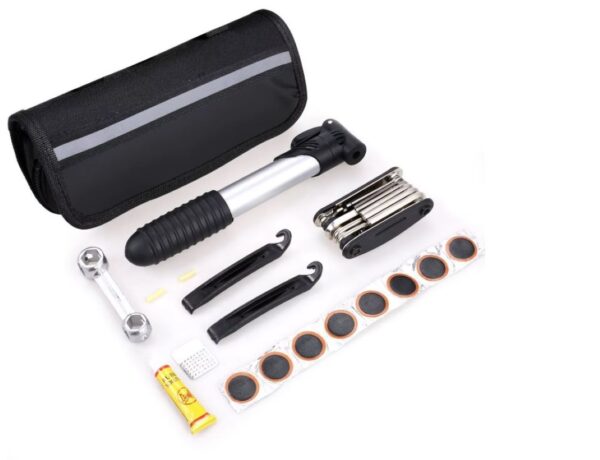 Kit De Herramientas 12 En 1 Reparación De Bicicletas