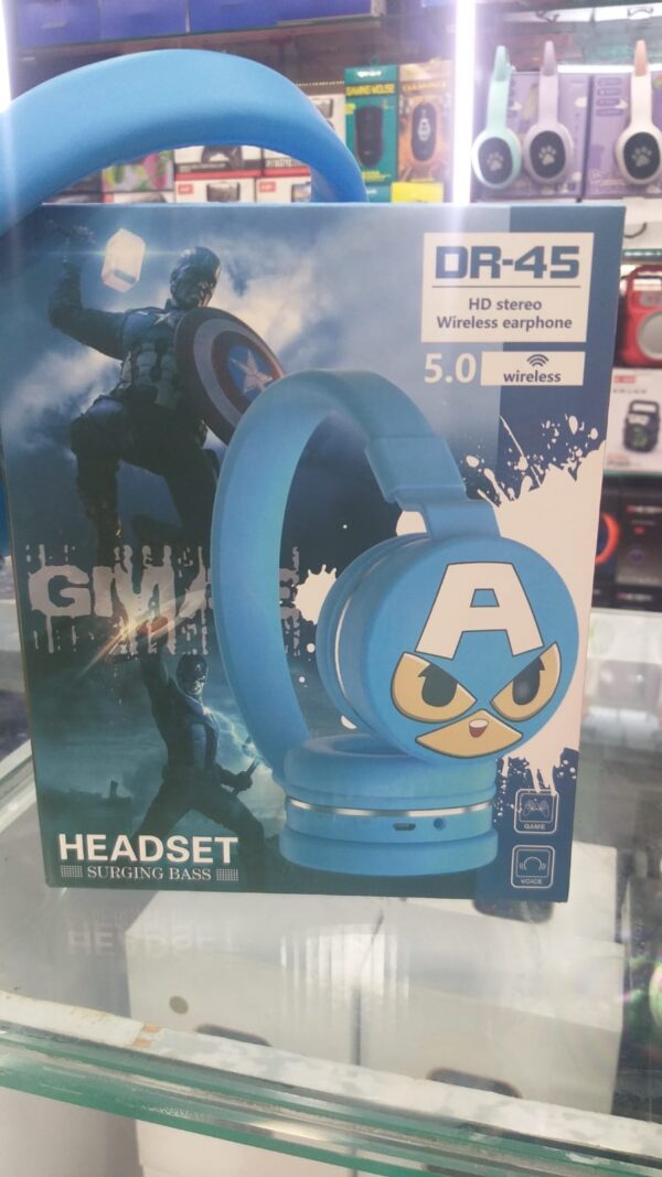 Audifonos Inalambricos Para Niños Superheroes - Imagen 2