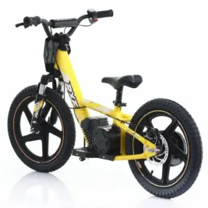 BICICLETA ELECTRICA NIÑOS AMARILLA