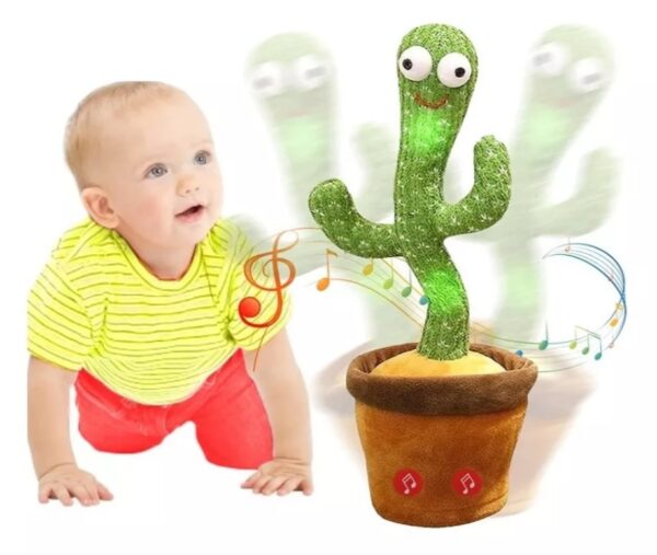 Juguete Muñeco Cactus Bailarin Imita La Voz - Imagen 2