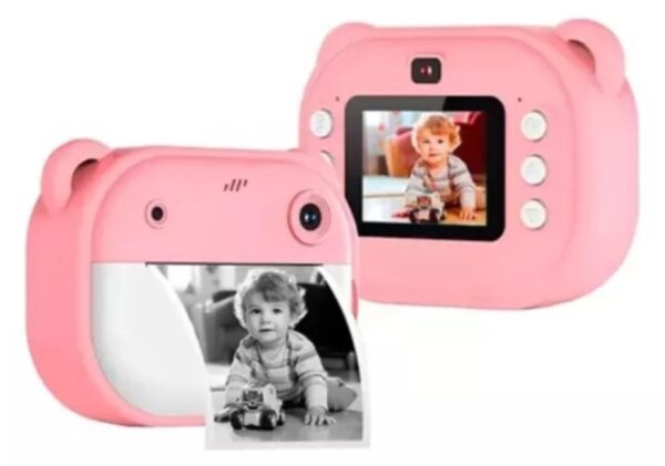 Camara De Impresion Instantanea Niños Doble Camara