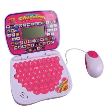 Mini Computador Portatil Mouse Didactico Infantil Educativo