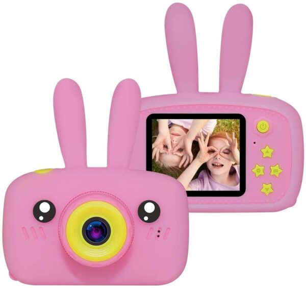 Camara Digital Para Niños Forma De Conejo - Imagen 2
