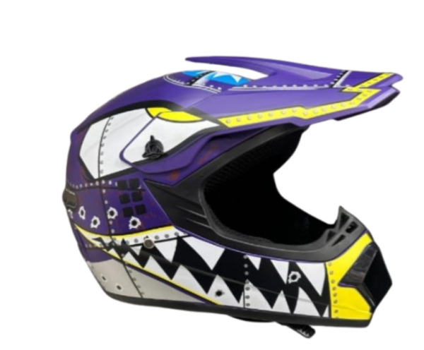 Moto A Gasolina Para Niños 56 Cc Dos Tiempos M4 Mas Casco - Imagen 3