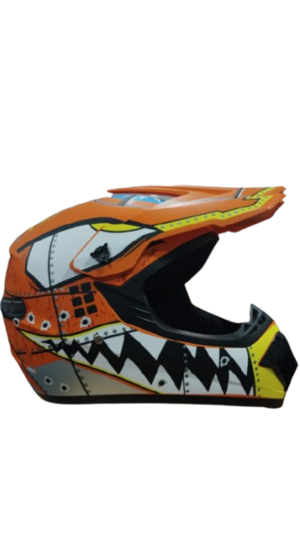 Moto A Gasolina Para Niños 56 Cc Dos Tiempos M4 Mas Casco - Imagen 5