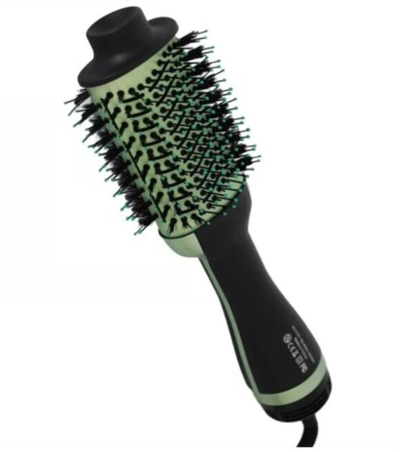Combo Cepillo Secador Para Cabello Y Plancha Aguacate Lemman - Imagen 3