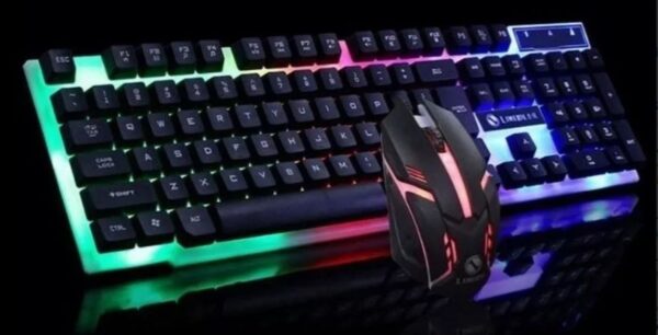 Combo KM170 Teclado Y Mouse Retroiluminado - Imagen 2