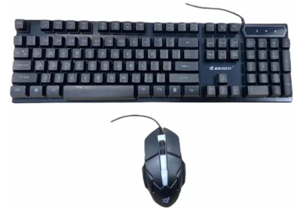 Combo KM180 Teclado Y Mouse Retroiluminado - Imagen 2