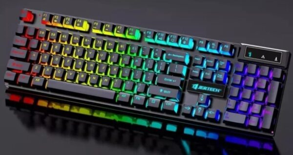 Combo KM180 Teclado Y Mouse Retroiluminado - Imagen 3