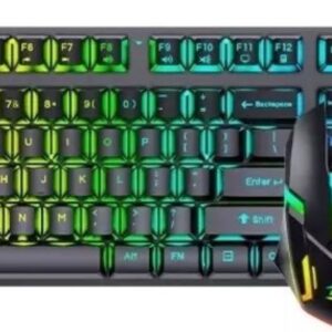 Combo KM180 Teclado Y Mouse Retroiluminado