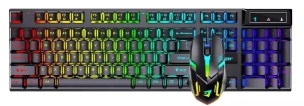 Combo KM180 Teclado Y Mouse Retroiluminado