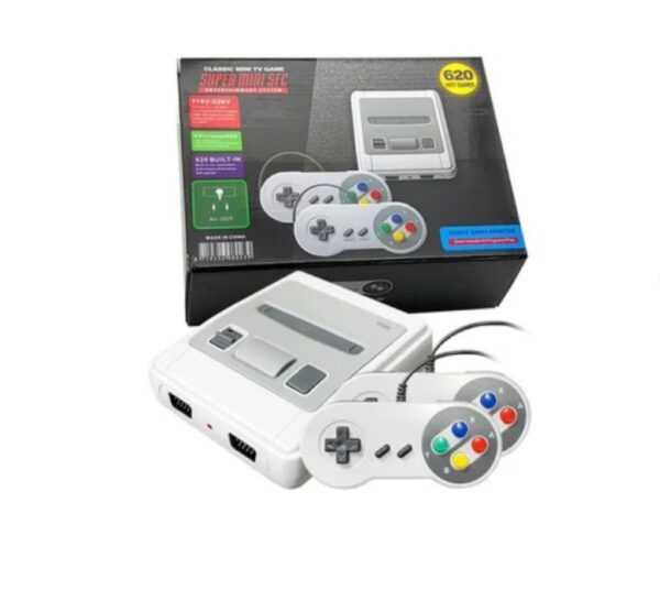 Consola Para Tv Retro 620 Juegos Super Nintendo Juego Familiar - Imagen 3