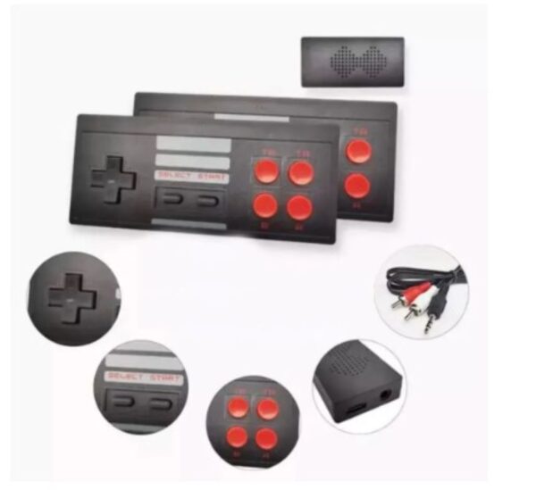 Consola Inalambrica 620 AV Juegos Usb TV 2 Jugadores - Imagen 2